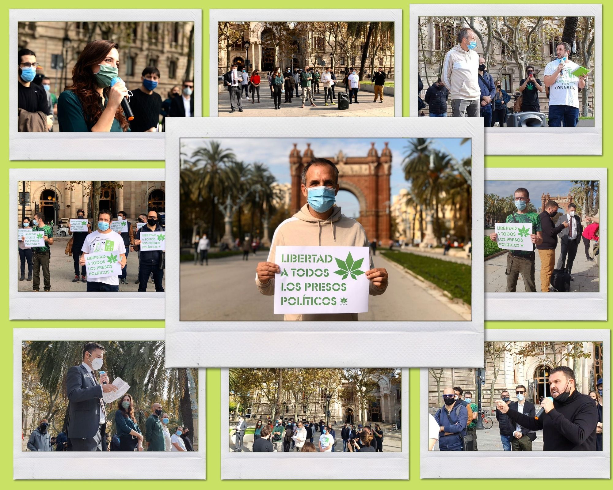 Imagenes de la rueda de prensa celebrada el 10 de Noviembre en la Audiencia Provincial de Barcelona