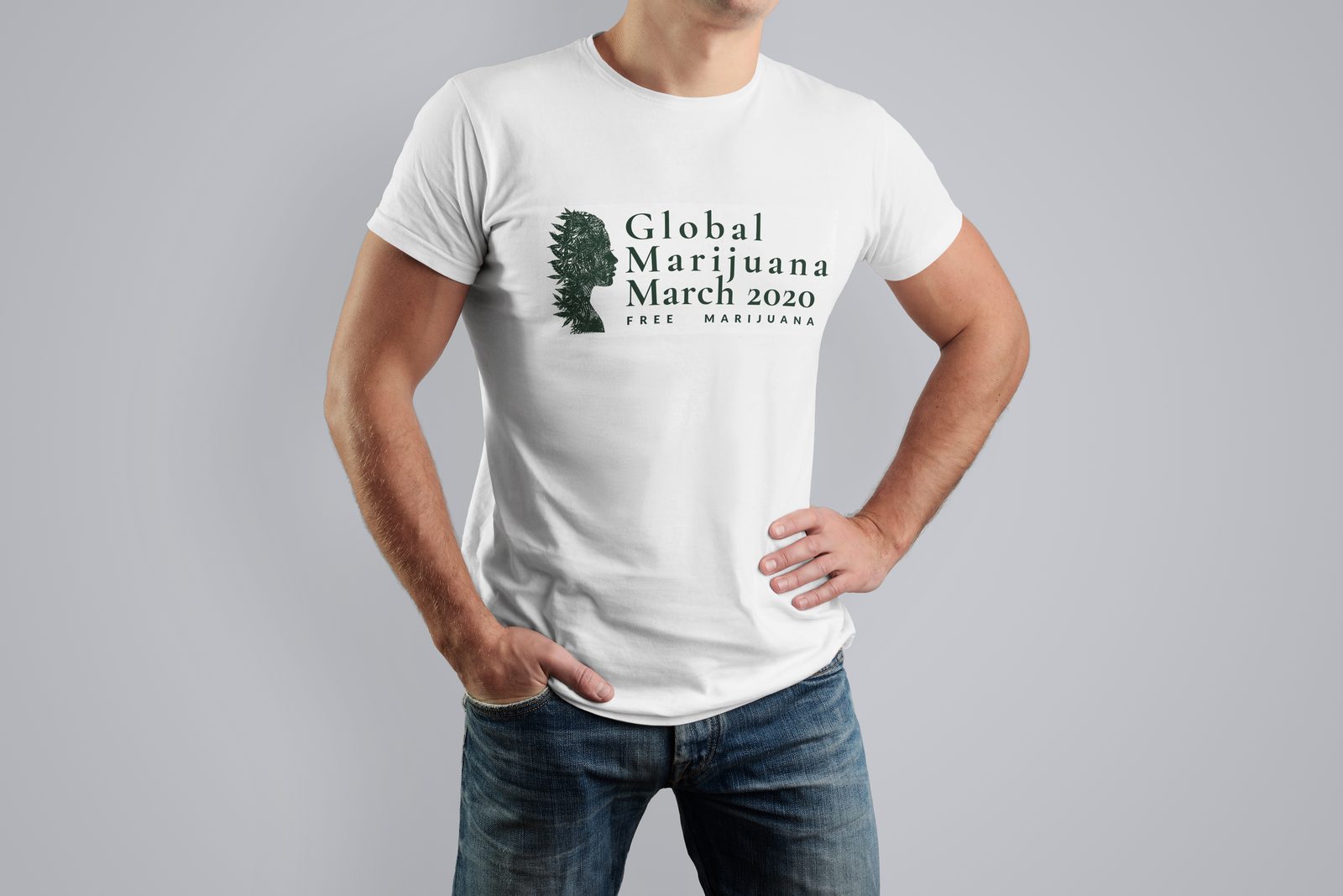 Camiseta "Global Marijuana March 2020"